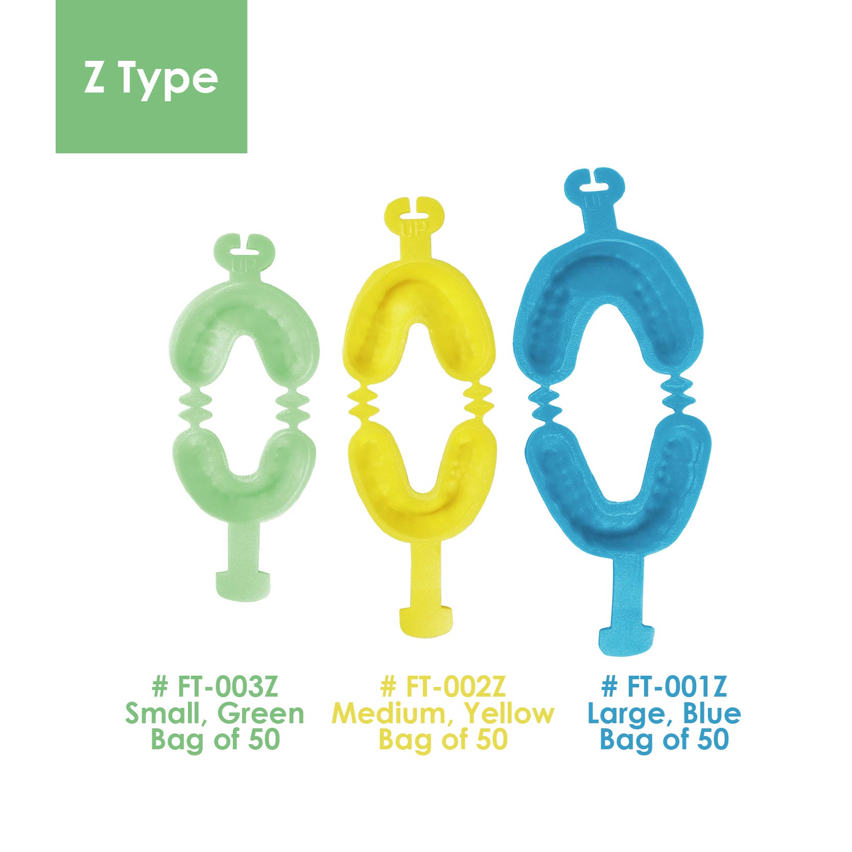 Fluoride Trays | Z Type-Wellmed Dental Medical Supply Co., Ltd