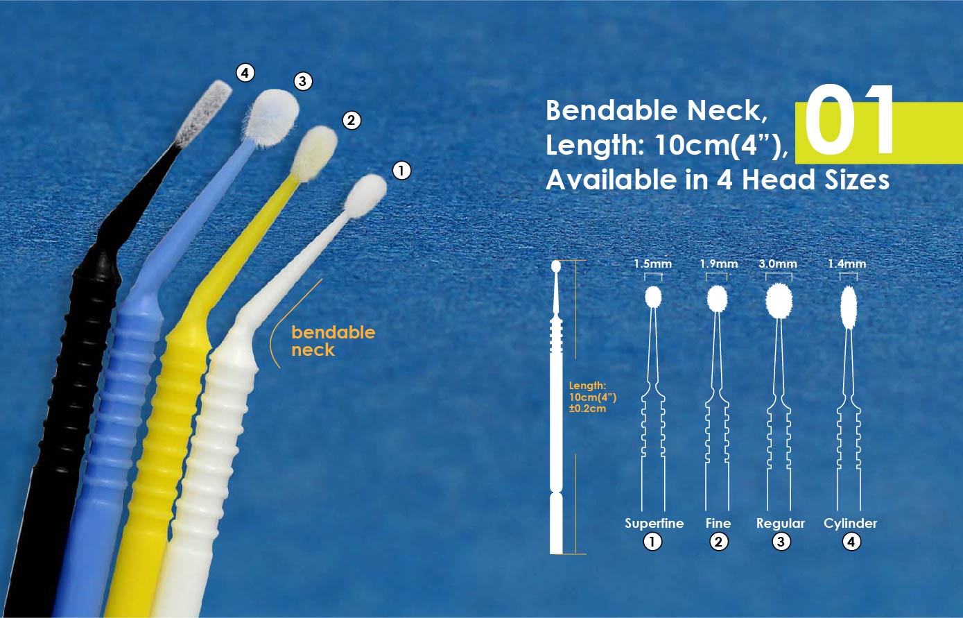 Magic Brush Applicators - Micro Dental Brushes